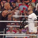 THE ROCK & CM PUNK SIGNED PHOTO 8X10 AUTOGRAPHED DWAYNE JOHNSON WWE WRESTLING THE ROCK & CM PUNK SIGNED PHOTO 8X10 AUTOGRAPHED DWAYNE JOHNSON WWE WRESTLING