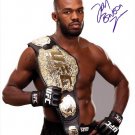 JON " BONES " JONES SIGNED PHOTO 8X10 AUTO AUTOGRAPHED MMA FIGHTING