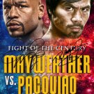 FLOYD MAYWEATHER JR & MANNY PACQUIAO SIGNED PROMO PHOTO 8X10 RP AUTOGRAPHED