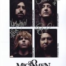 OF MICE AND MEN FULL BAND SIGNED PHOTO 8X10 RP AUTOGRAPHED AUSTIN CARLILE