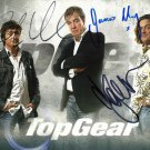JEREMY CLARKSON, RICHARD HAMMOND & JAMES MAY TOP GEAR SIGNED PHOTO