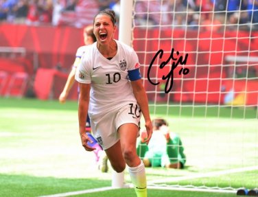 CARLI LLOYD SIGNED PHOTO 8X10 RP AUTOGRAPHED FIFA WORLD CUP WOMENS SOCCER