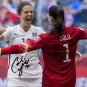 CARLI LLOYD & HOPE SOLO SIGNED PHOTO 8X10 RP AUTOGRAPHED FIFA WORLD CUP WOMENS SOCCER