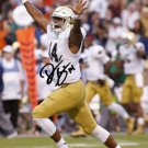 DESHONE KIZER SIGNED PHOTO 8X10 RP AUTOGRAPHED NOTRE DAME QB N