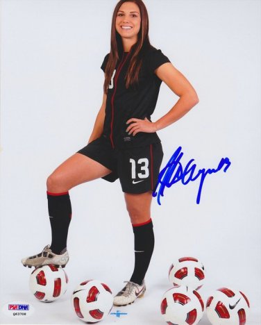 ALEX MORGAN SIGNED PHOTO 8X10 RP AUTOGRAPHED SOCCER