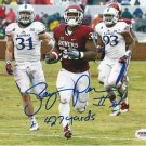 SAMAJE PERINE SIGNED PHOTO 8X10 RP AUTOGRAPHED OKLAHOMA SOONERS FOOTBALL