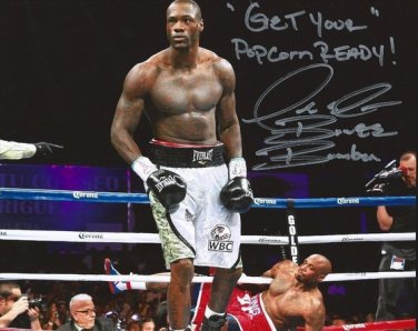 DEONTAY WILDER SIGNED PHOTO 8X10 RP AUTOGRAPHED HEAVYWEIGHT CHAMP