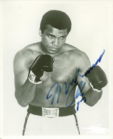 MUHAMMAD ALI SIGNED PHOTO 8X10 RP AUTO AUTOGRAPHED GREATEST BOXER !
