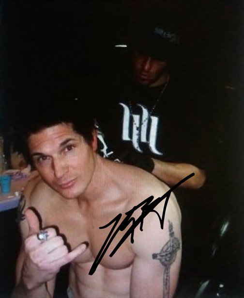 Zak bagans signed photo 8X10 rp autographed ghost adventures.