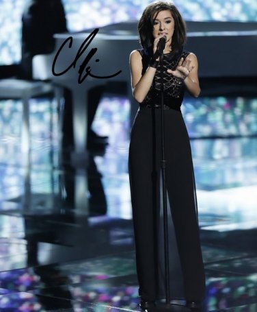 * CHRISTINA GRIMMIE SIGNED POSTER PHOTO 8X10 RP AUTOGRAPHED THE VOICE