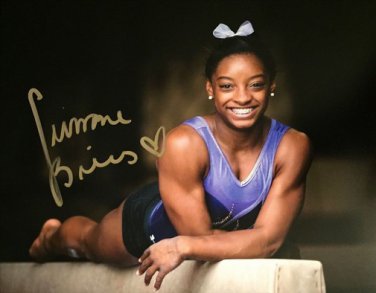 SIMONE BILES SIGNED PHOTO 8X10 RP AUTOGRAPHED RIO OLYMPICS