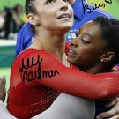 SIMONE BILES ALY RAISMAN SIGNED PHOTO 8X10 RP AUTOGRAPHED 2016 RIO OLYMPICS ** SIMONE BILES ALY RAISMAN SIGNED PHOTO 8X10 RP AUTOGRAPHED 2016 RIO OLYMPICS **