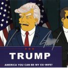 DONALD TRUMP SIGNED PHOTO 8X10 RP AUTOGRAPHED PRESIDENT SIMPSONS DONALD TRUMP SIGNED PHOTO 8X10 RP AUTOGRAPHED PRESIDENT SIMPSONS
