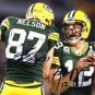 JORDY NELSON SIGNED PHOTO 8X10 RP AUTOGRAPHED GREEN BAY PACKERS FOOTBALL !