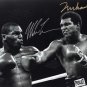 MUHAMMAD ALI VS MIKE TYSON SIGNED PHOTO 8X10 RP AUTOGRAPHED BOXING LEGENDS