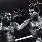 MUHAMMAD ALI VS MIKE TYSON SIGNED PHOTO 8X10 RP AUTOGRAPHED BOXING LEGENDS