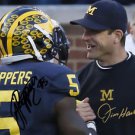 JABRILL PEPPERS & JIM HARBAUGH SIGNED PHOTO 8X10 RP AUTOGRAPHED MICHIGAN GO BLUE JABRILL PEPPERS & JIM HARBAUGH SIGNED PHOTO 8X10 RP AUTOGRAPHED MICHIGAN GO BLUE