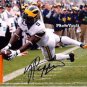JABRILL PEPPERS & JIM HARBAUGH SIGNED PHOTO 8X10 RP AUTOGRAPHED MICHIGAN GO BLUE
