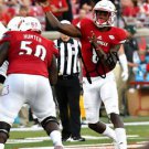 LAMAR JACKSON SIGNED POSTER PHOTO 8X10 RP AUTOGRAPHED LOUISVILLE FOOTBALL !