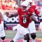 LAMAR JACKSON SIGNED POSTER PHOTO 8X10 RP AUTOGRAPHED LOUISVILLE FOOTBALL !
