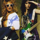 DAVID LEE ROTH & STEVE VAI SIGNED PHOTO 8X10 RP AUTOGRAPHED Eat 'Em and Smile DAVID LEE ROTH & STEVE VAI SIGNED PHOTO 8X10 RP AUTOGRAPHED Eat 'Em and Smile