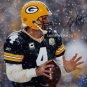 AARON RODGERS BRETT FAVRE SIGNED PHOTO 8X10 RP AUTOGRAPHED GREEN BAY PACKERS