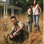 WALKING DEAD CAST SIGNED PHOTO 8X10 RP AUTOGRAPHED ANDREW LINCOLN CHANDLER RIGGS