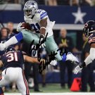 EZEKIEL ELLIOTT SIGNED PHOTO 8X10 RP AUTO AUTOGRAPHED DALLAS COWBOYS ! LEAP !