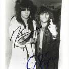 NIKKI SIXX & JON BON JOVI SIGNED POSTER PHOTO 8X10 RP AUTOGRAPHED " THE BIRD " NIKKI SIXX & JON BON JOVI SIGNED POSTER PHOTO 8X10 RP AUTOGRAPHED " THE BIRD "