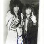 NIKKI SIXX & JON BON JOVI SIGNED POSTER PHOTO 8X10 RP AUTOGRAPHED " THE BIRD "