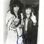 NIKKI SIXX & JON BON JOVI SIGNED POSTER PHOTO 8X10 RP AUTOGRAPHED " THE BIRD "