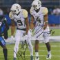 KD CANNON JAY LEE DUAL SIGNED PHOTO 8X10 RP AUTOGRAPHED BAYLOR BEARS !