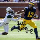 CHRIS EVANS SIGNED PHOTO 8X10 RP AUTOGRAPHED MICHIGAN WOLVERINES