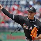 ** JOSE FERNANDEZ SIGNED PHOTO 8X10 RP AUTOGRAPHED MIAMI MARLINS