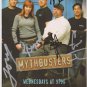 MYTHBUSTERS ORIGINAL FULL CAST SIGNED PHOTO 8X10 RP AUTOGRAPH GROUP KARI BYRON