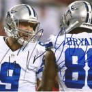 TONY ROMO DEZ BRYANT SIGNED PHOTO 8X10 RP AUTOGRAPHED DALLAS COWBOYS