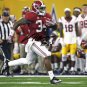 * DAMIEN HARRIS SIGNED PHOTO 8X10 RP AUTOGRAPHED ALABAMA VS USC