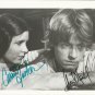 CARRIE FISHER MARK HAMILL SIGNED PHOTO 8X10 RP AUTOGRAPHED STAR WARS CAST