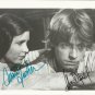 CARRIE FISHER MARK HAMILL SIGNED PHOTO 8X10 RP AUTOGRAPHED STAR WARS CAST
