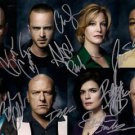 Breaking Bad Full cast signed 8x10 photo Autographed Aaron Paul Bryan Cranston + Breaking Bad Full cast signed 8x10 photo Autographed Aaron Paul Bryan Cranston +