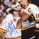 TREVOR LINDEN & KIRK MCLEAN SIGNED PHOTO 8X10 RP AUTOGRAPHED VANCOUVER CANUCKS TREVOR LINDEN & KIRK MCLEAN SIGNED PHOTO 8X10 RP AUTOGRAPHED VANCOUVER CANUCKS
