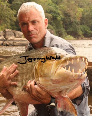 Jeremy Wade Signed Autographed 8x10 River Monsters Photo 