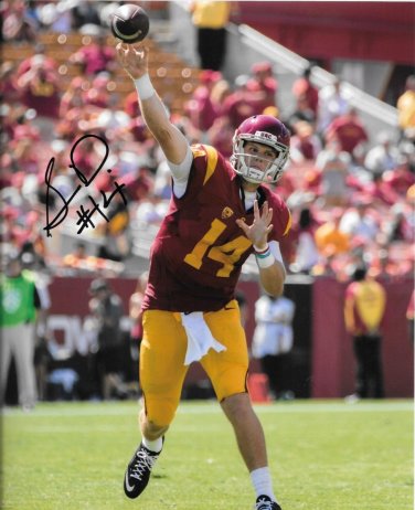 SAM DARNOLD SIGNED PHOTO 8X10 RP AUTOGRAPHED USC TROJANS
