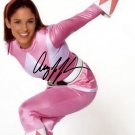 AMY JO JOHNSON SIGNED PHOTO 8X10 RP AUTOGRAPHED PINK POWER RANGER KIMBERLY