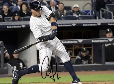 * AARON JUDGE SIGNED PHOTO 8X10 RP AUTO AUTOGRAPHED NEW YORK YANKEES !