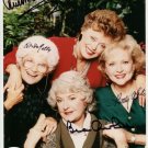 BETTY WHITE SIGNED PHOTO 8X10 RP AUTOGRAPHED GOLDEN GIRLS FULL CAST