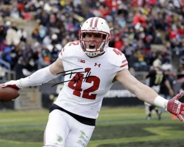* TJ WATT SIGNED PHOTO 8X10 RP AUTOGRAPHED STEELERS #1 DRAFT PICK