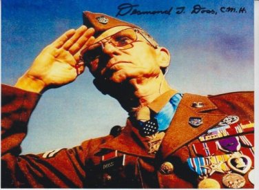 DESMOND THOMAS DOSS SIGNED PHOTO 8X10 RP AUTOGRAPHED HACKSAW RIDGE