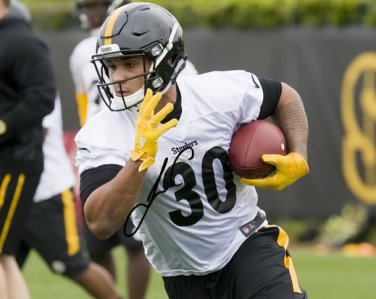 JAMES CONNER SIGNED PHOTO 8X10 RP AUTO AUTOGRAPHED PITTSBURGH STEELERS RB PICK