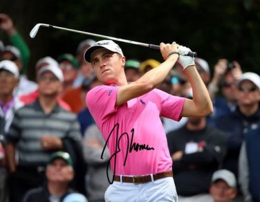 JUSTIN THOMAS SIGNED PHOTO 8X10 RP AUTOGRAPHED GOLF PRO